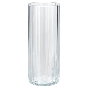 PÄRLGLADA vase, clear glass, 24 cm