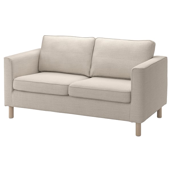 PÄRUP cover for 2-seat sofa, Gunnared beige