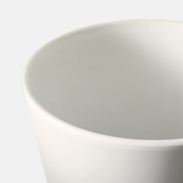 PAPAJA plant pot, white, 12x19 cm