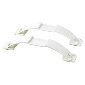 PATRULL door stop, white, 23x4 cm, 2 pack