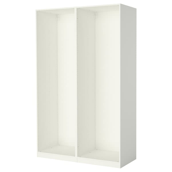 Ikea PAX - 2 wardrobe frames, white,150x58x236 cm