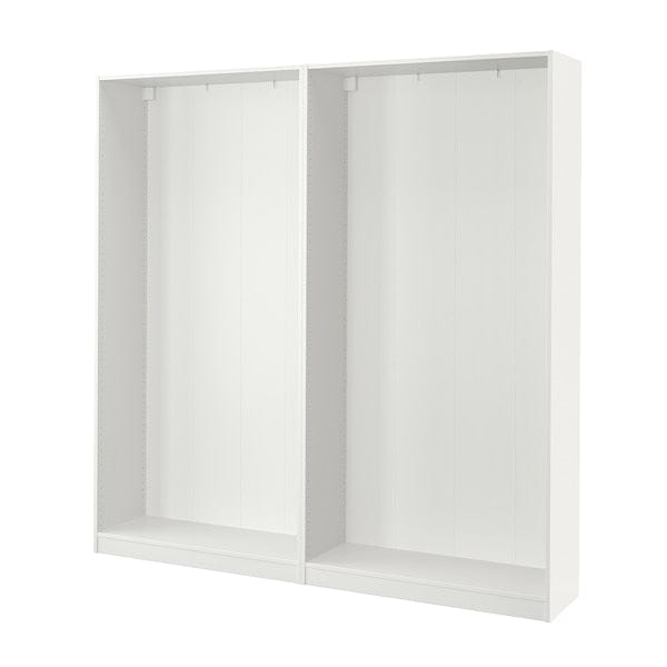Ikea PAX - 2 wardrobe frames, white,200x35x201 cm