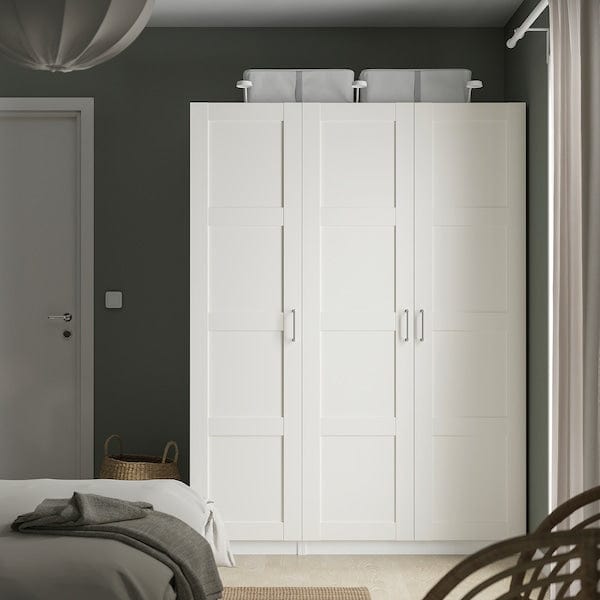 Ikea PAX / BERGSBO - Wardrobe combination, white/white,150x60x201 cm