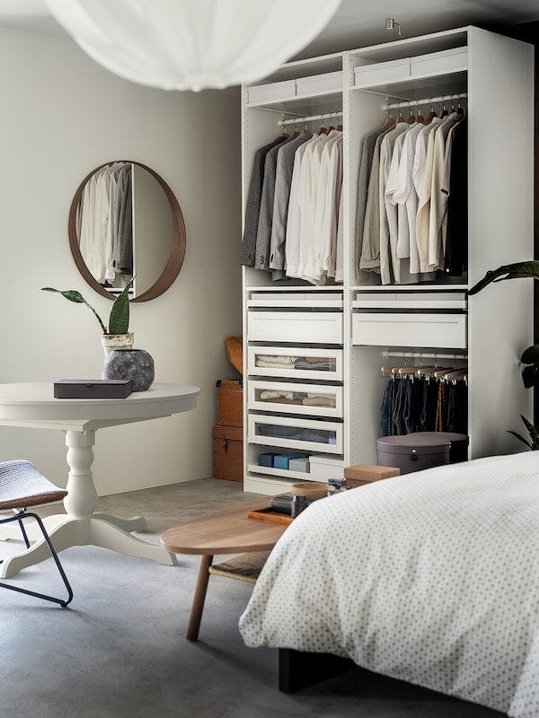 Ikea PAX - Wardrobe combination, white,150x58x236 cm