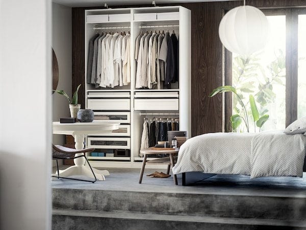 Ikea PAX - Wardrobe combination, white,150x58x236 cm