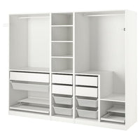 PAX wardrobe combination, 250x58x201 cm