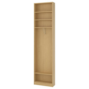 PAX add-on end-unit, oak effect, 20x58x236 cm