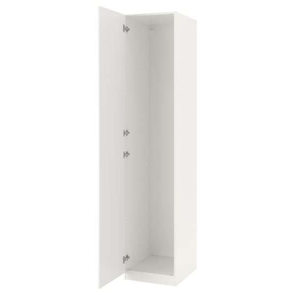 Ikea PAX / FARDAL - Wardrobe combination, glossy/white,50x37x236 cm