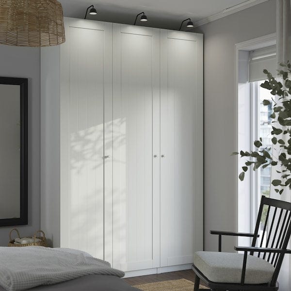 Ikea PAX / GULLABERG - Wardrobe combination, white/white,150x60x236 cm