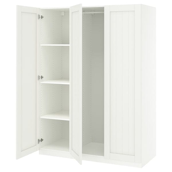 Ikea PAX / GULLABERG - Wardrobe combination, white/white,150x60x201 cm