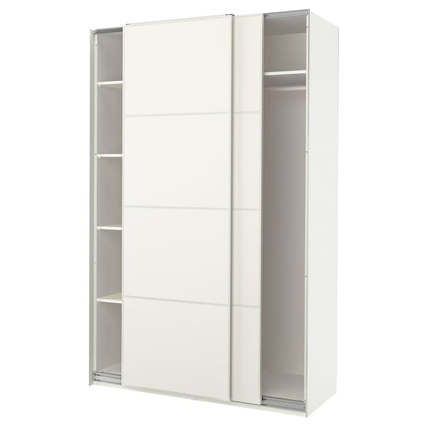 Ikea PAX / MEHAMN - Wardrobe, white/double-face white,150x66x236 cm