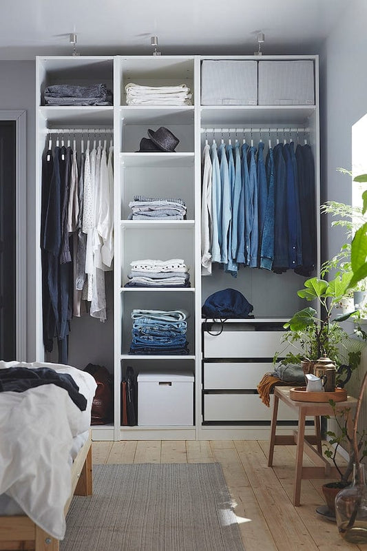 Ikea PAX - Wardrobe frame, white,50x58x236 cm
