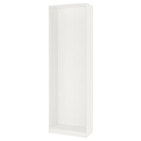 PAX wardrobe frame, white, 75x35x236 cm