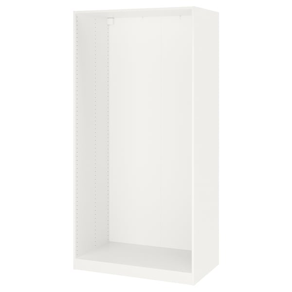 PAX wardrobe frame, white, 100x58x201 cm