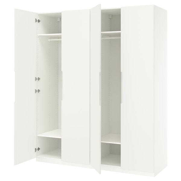 Ikea PAX / TONSTAD - Wardrobe combination, white/off-white,200x60x236 cm