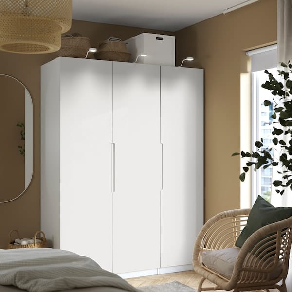 Ikea PAX / TONSTAD - Wardrobe combination, white/off-white,150x60x201 cm