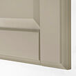 PAX / TYSSEDAL wardrobe combination, grey-beige/grey-beige, 100x60x236 cm