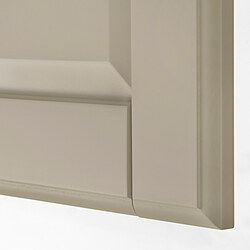 PAX / TYSSEDAL wardrobe combination, grey-beige/grey-beige, 150x58x236 cm