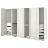 PAX / TYSSEDAL wardrobe combination, 300x60x201 cm