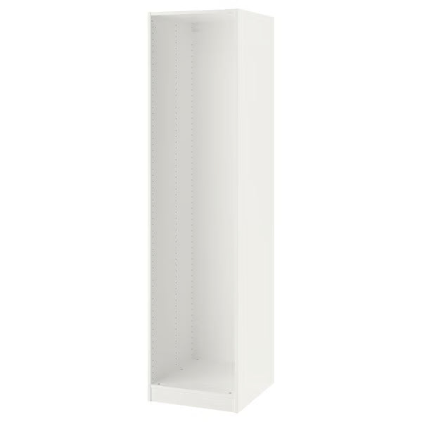 PAX Wardrobe Frame, White, 50×58×201 cm