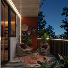 FLEXOUT LED STRIP KIT 5M 46W NATURAL LIGHT IP65