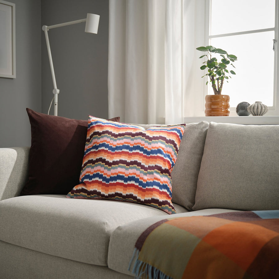 PEKINGSYREN cushion cover, multicolour, 50x50 cm