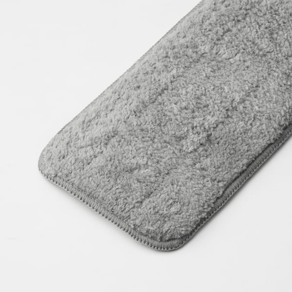 PEPPRIG microfibre pad for flat mop, grey, 10x29 cm, 2 pack