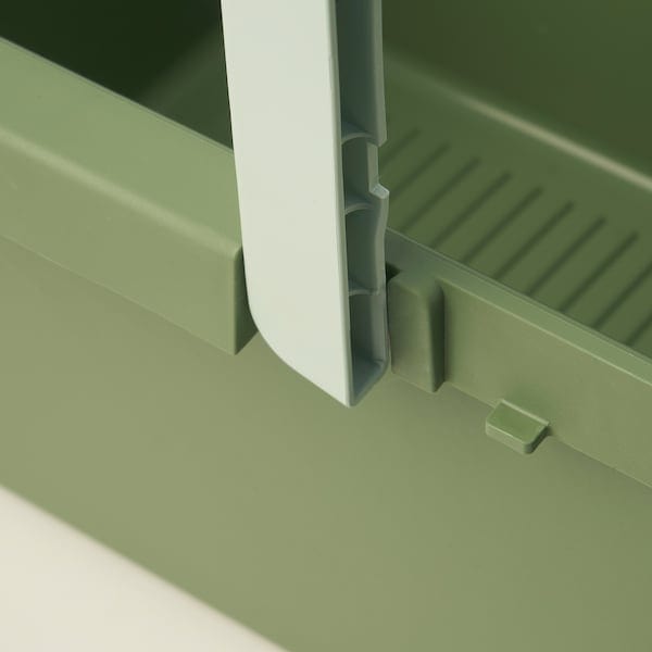 Ikea PEPPRIG - Cleaning bucket and caddy, green