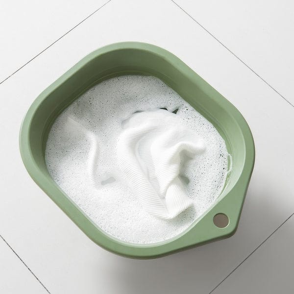 Ikea PEPPRIG - Wash-tub, foldable/green, 10 l