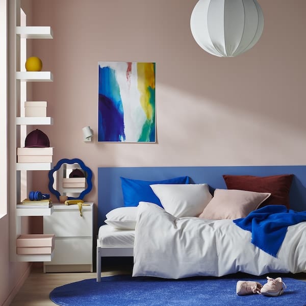 Ikea PILTANDVINGE - Duvet cover and pillowcase, white, 150x200/50x80 cm