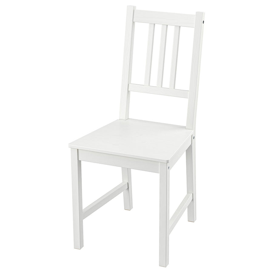 PINNTORP chair, white stained/pine, 42x90x49 cm