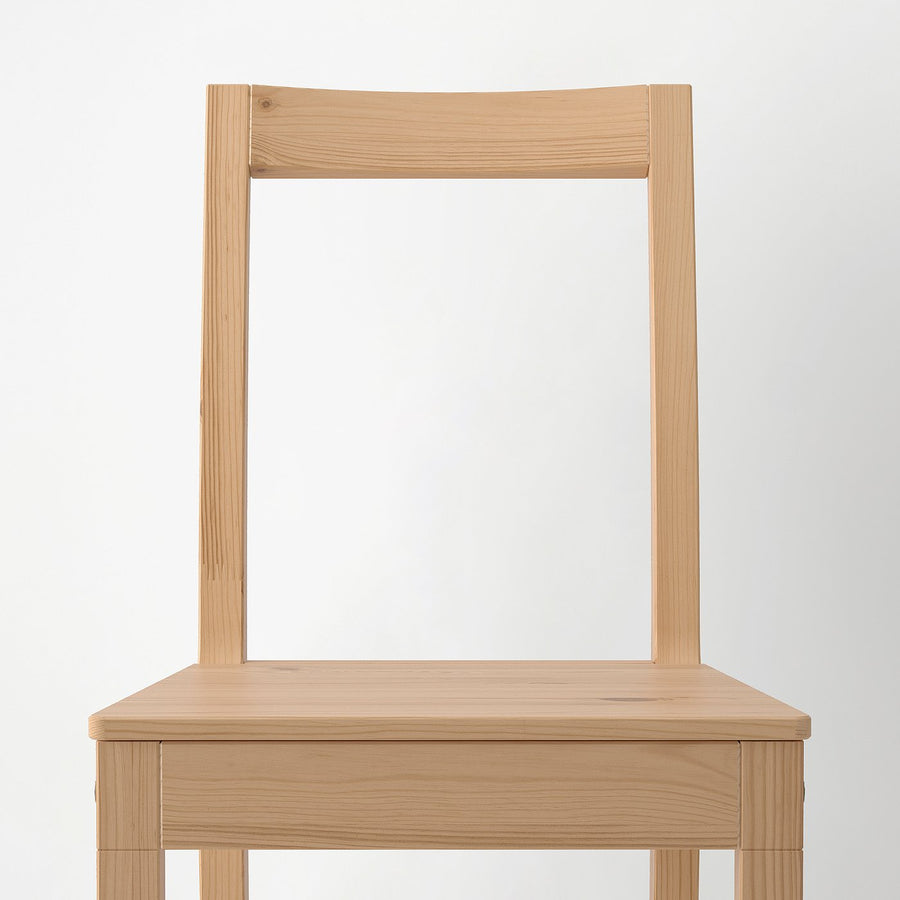 PINNTORP chair, light brown stained, 40x83x49 cm
