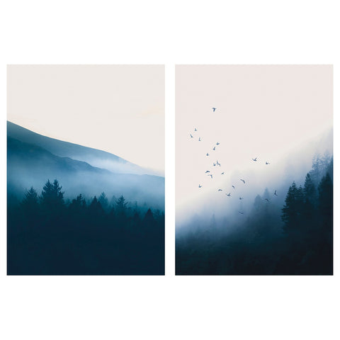 PJÄTTERYD picture, dawn haze, 30x40 cm, 2 pack