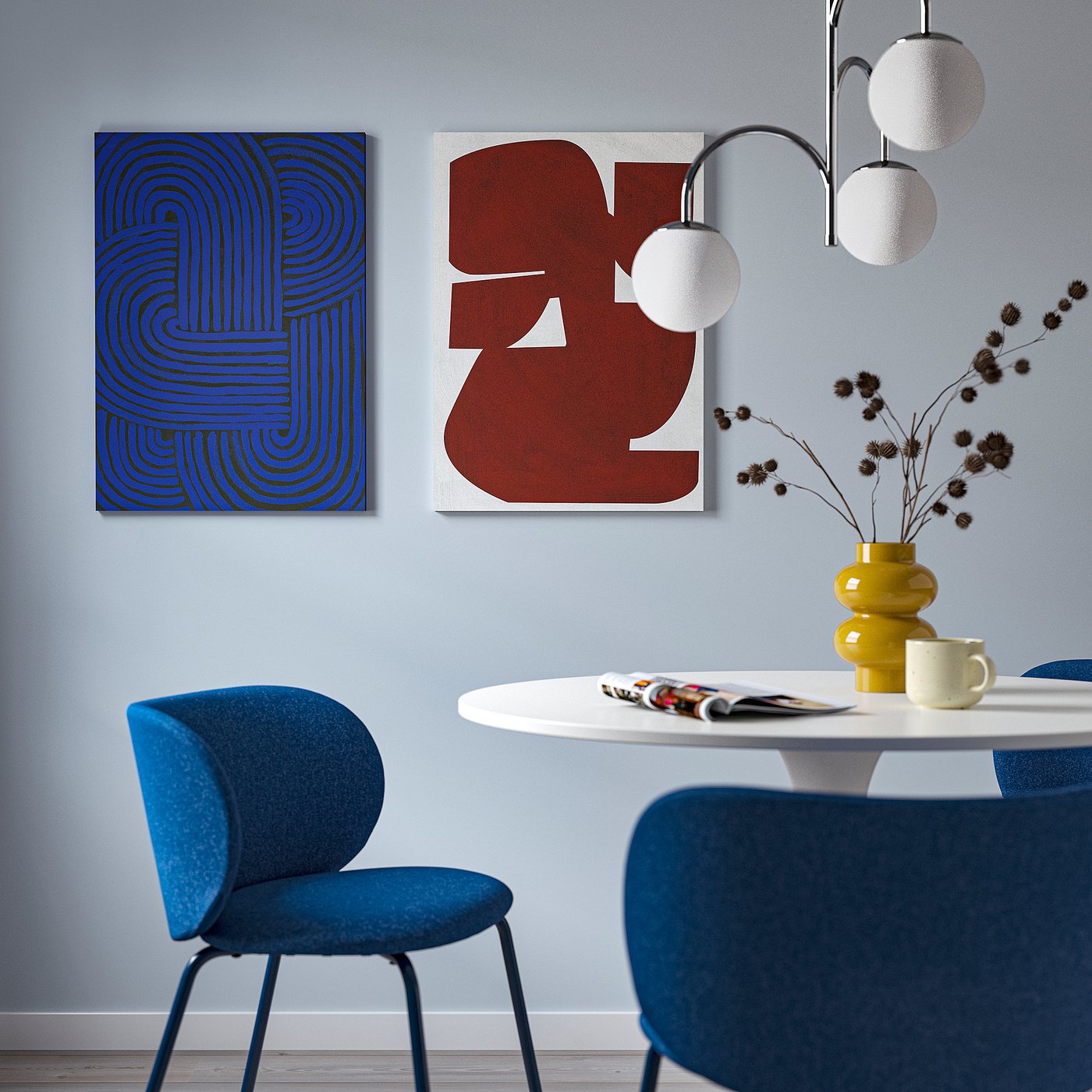 PJÄTTERYD picture, Endelave & Alkmaar, 50x70 cm, 2 pack