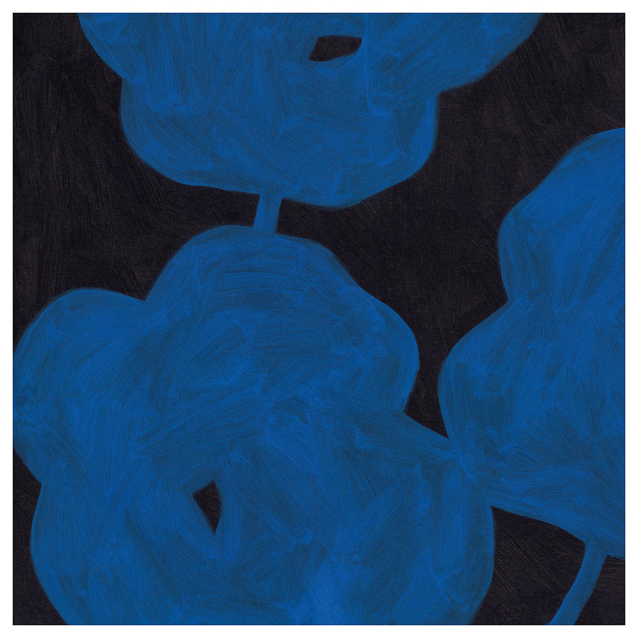 PJÄTTERYD picture, vivid blooms, 90x90 cm