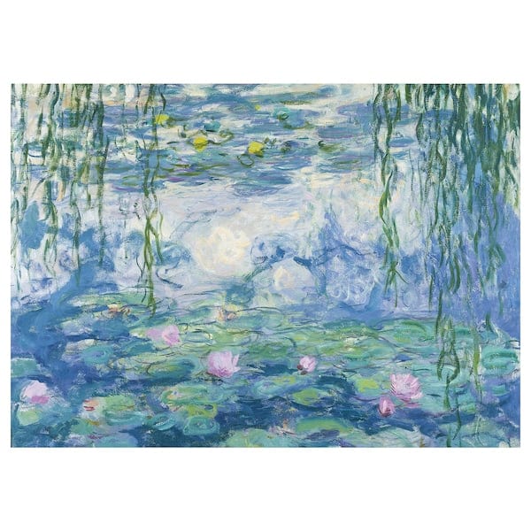 Ikea PJÄTTERYD - Picture, Waterlilies, 1916 19, 70x50 cm
