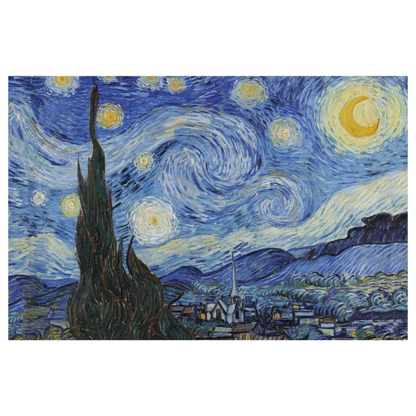 PJÄTTERYD picture, The Starry Night, June 1889, 118x78 cm