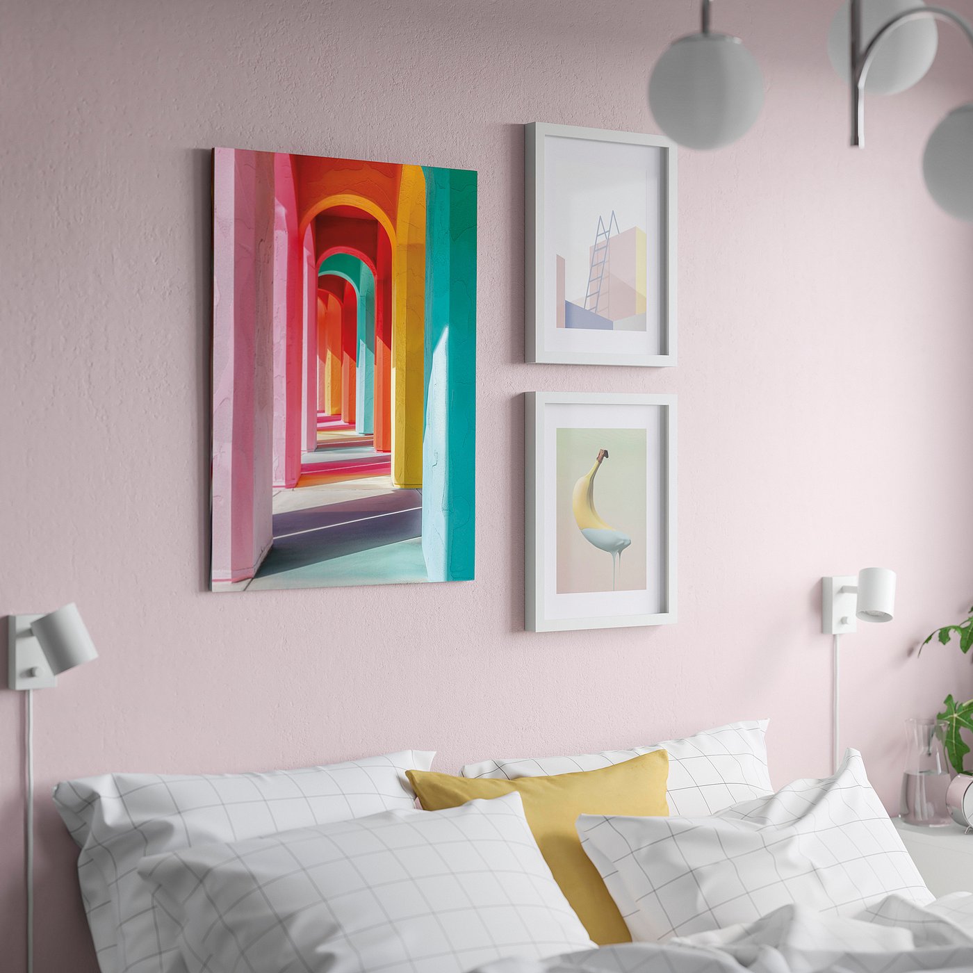 PJÄTTERYD picture, prismatic passage, 50x70 cm