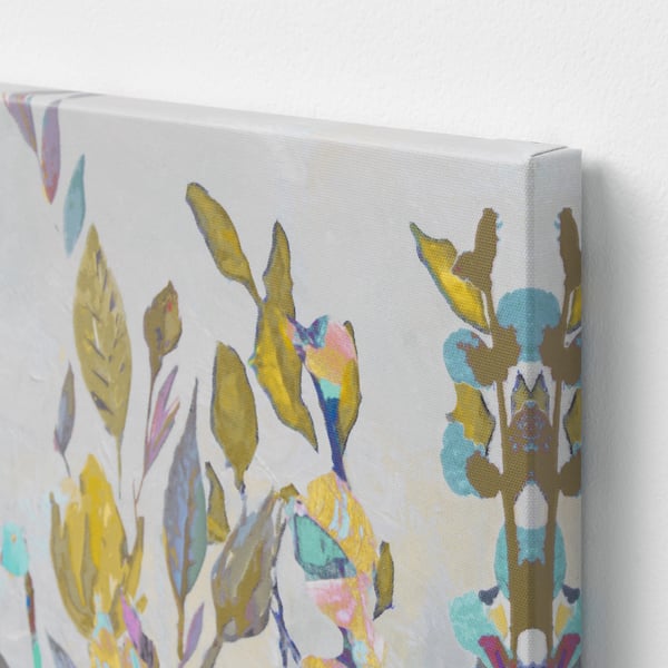 PJÄTTERYD picture, colourful reindeer, 50x70 cm, 2 pack