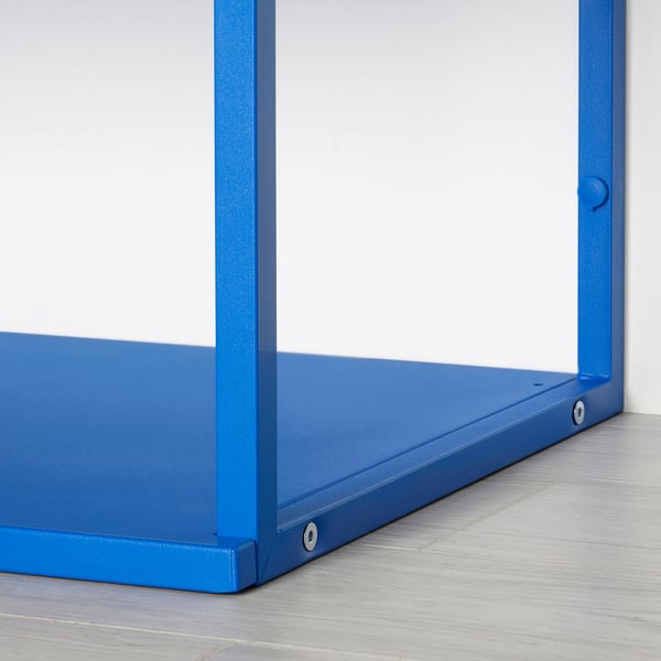 PLATSA open shelving unit, blue