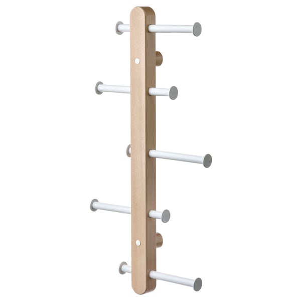PLOGA vertical hook rack, 60 cm