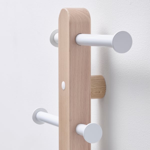 PLOGA vertical hook rack, 60 cm