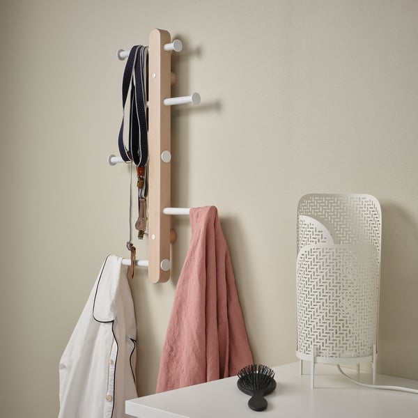 PLOGA vertical hook rack, 60 cm
