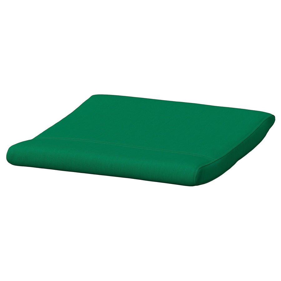 POÄNG footstool cushion, Vissle deep green, 52x56 cm