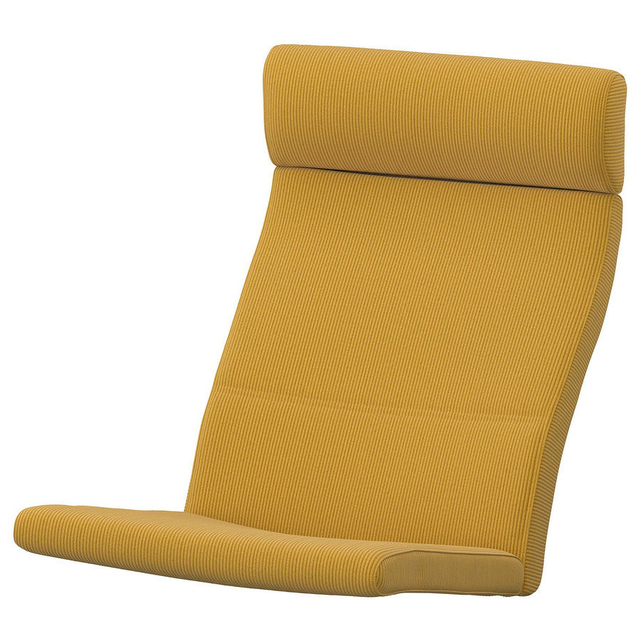 POÄNG armchair cushion, Kelinge dark yellow, 137x56 cm