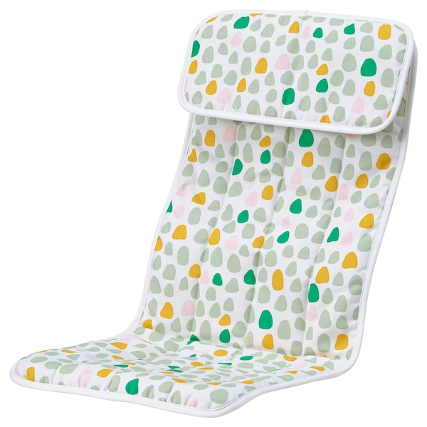 POÄNG children's armchair cushion, Ulvsby/dot pattern