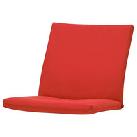 POÄNG armchair cushion with low back, Vissle red, 112x56 cm