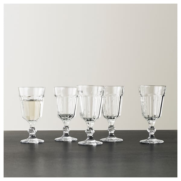 POKAL wine glass, clear glass