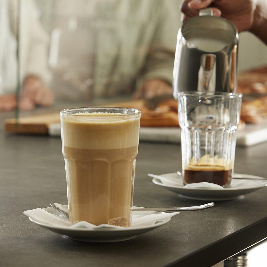 POKAL glass, clear glass, 12 pack