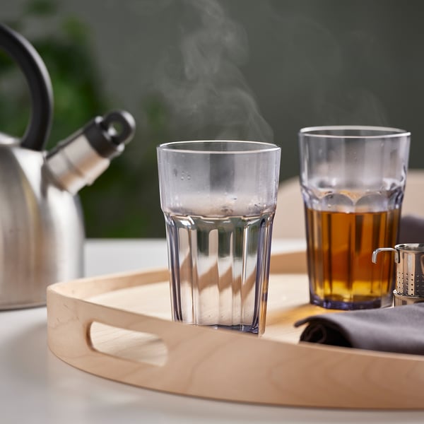 POKAL glass, light purple, 35 cl